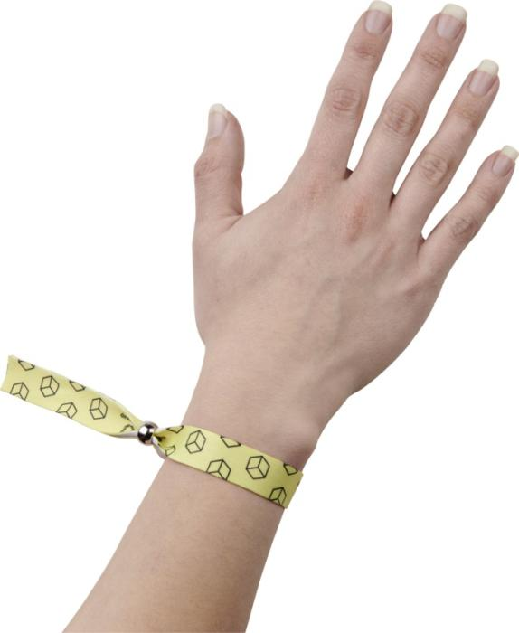 El sublimert festivalarmbånd