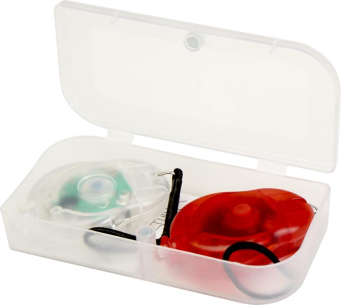Beamix sykkellyssett - Transparent klar