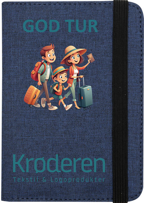 Ross GRS RPET RFID passholder - Melert marineblå 13005855